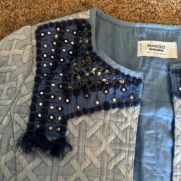 Mango Embellished Jacket - Picture 4 of 11